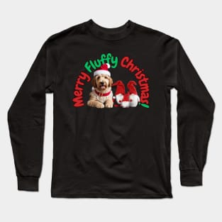 Merry Fluffy Christmas! Long Sleeve T-Shirt